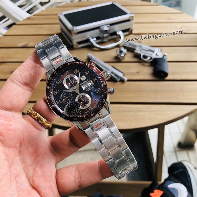 泰格豪雅TAG Heuer卡萊拉系列CV2A10.BA0796腕表男士手錶  gjs2207